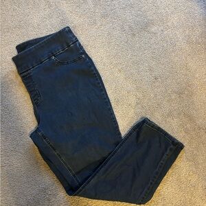 Chico's Dark Blue Straight Leg Jeans